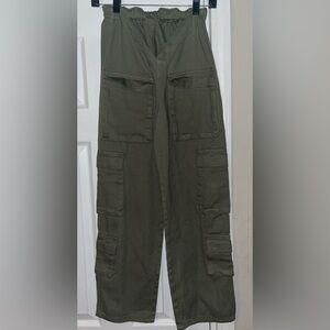 SHEIN Cargo Green Pants, Size XXS Petite